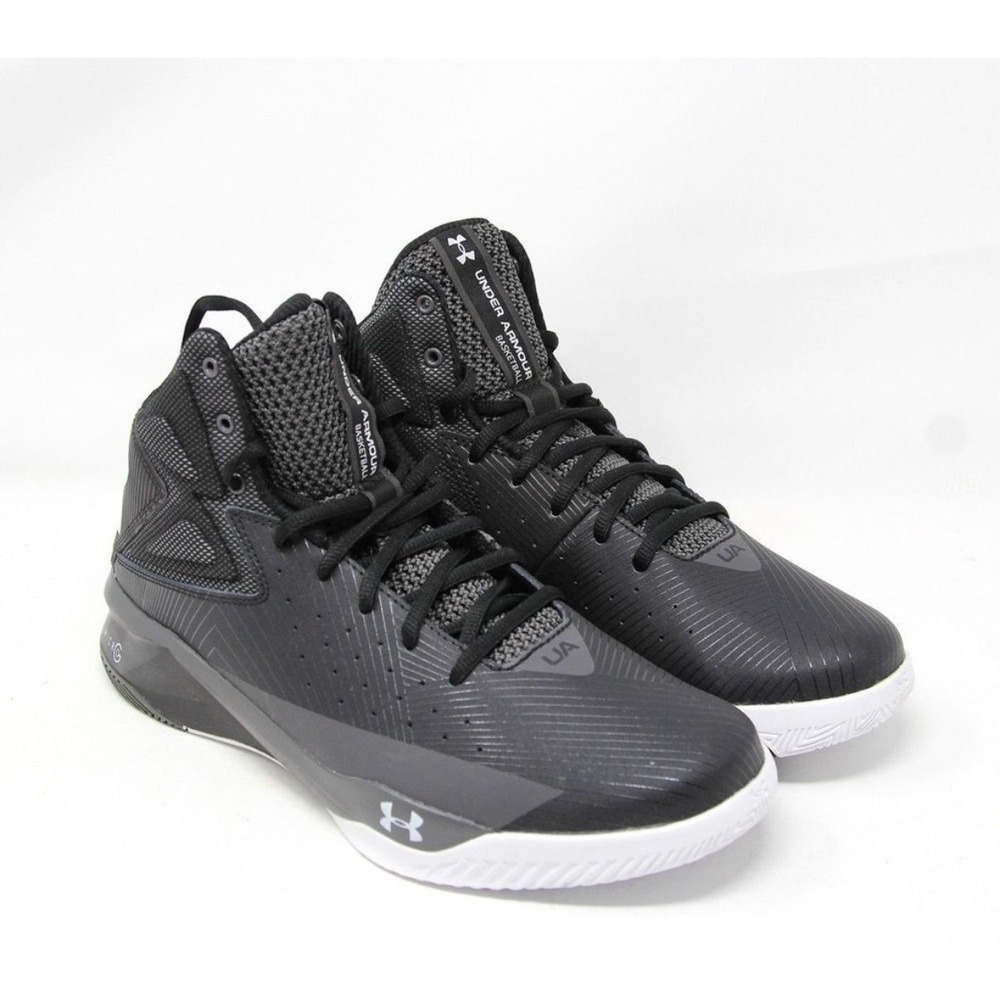 Under Armour Drive 4 Basketball Shoes High Top Performance Black‎ Mens Size 11.5